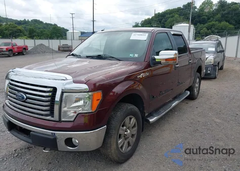 2010 Ford F150 Supercrew из США, поврежденный, VIN 1FTFW1EV1AFB62494